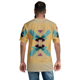 Classical Elegance All-Over Print Men's Crew Neck T-Shirt - Beyond T-shirts